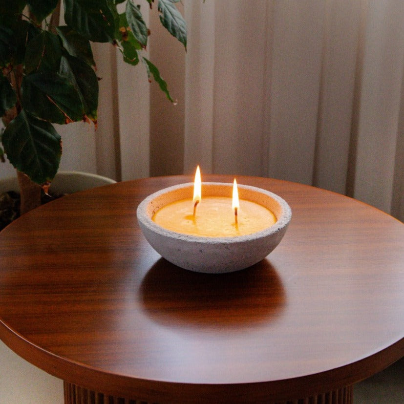 Citronella Cement Pot (300gm Wax)